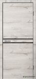 LOFT, LF03 K4, Дуб арктик, ПВХ, Распашная, Раздвижная, 600 x 2000 мм