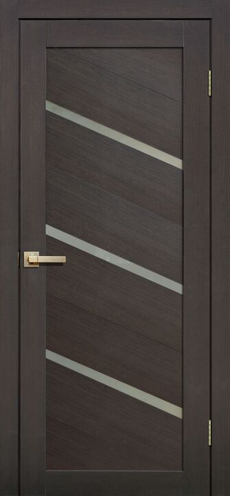 LITE DOORS, L05, Венге 3D, Бумага, Распашная, Раздвижная, 900 x 2000 мм