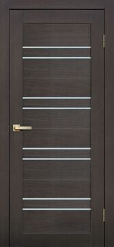 LITE DOORS, L11, Венге 3D, Бумага, Распашная, Раздвижная, 700 x 2000 мм