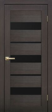 LITE DOORS, L20, Венге 3D, Бумага, Распашная, Раздвижная, 900 x 2000 мм