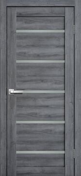 LITE DOORS, L26, Дуб стоунвуд, Бумага, Распашная, Раздвижная, 600 x 2000 мм