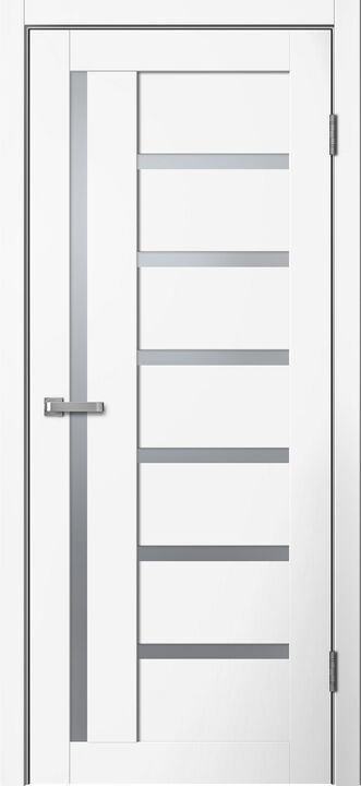 BARN, B04, Эмалит белый, ПВХ, Распашная, Раздвижная, 600 x 2000 мм