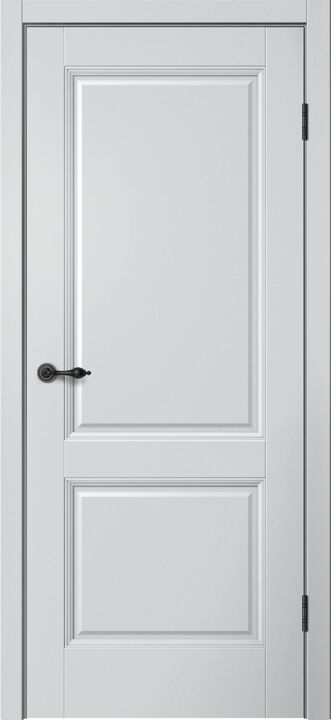 MONE, M92, Эмалит серебристый, ПВХ, Распашная, Раздвижная, 900 x 2000 мм