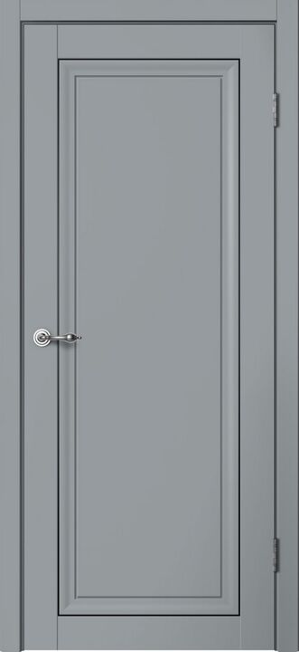 MONE (01 02), M02 ПГ, Эмалит серый, ПВХ, Распашная, Раздвижная, 900 x 2000 мм