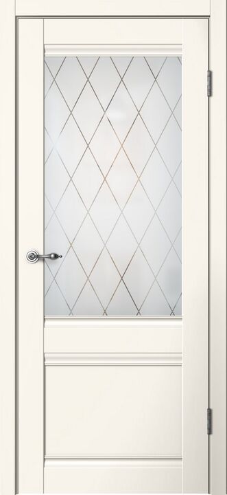 CLASSIC, C01, Эмалит ваниль, ПВХ, Распашная, Раздвижная, 700 x 2000 мм