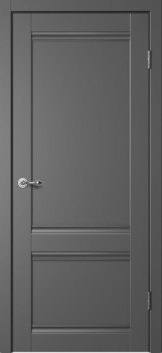 CLASSIC, C01, Эмалит графит, ПВХ, Распашная, Раздвижная, 700 x 2000 мм