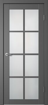 CLASSIC, C05, Эмалит графит, ПВХ, Распашная, Раздвижная, 900 x 2000 мм