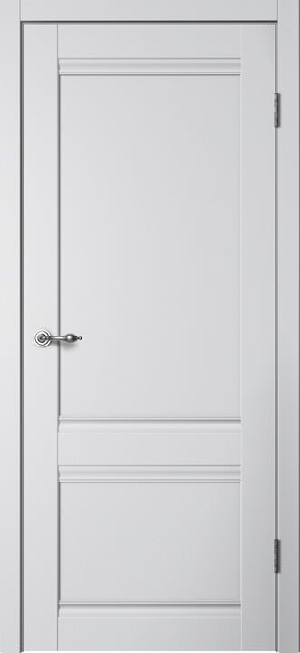 CLASSIC, C01, Эмалит серебристый, ПВХ, Распашная, Раздвижная, 800 x 2000 мм