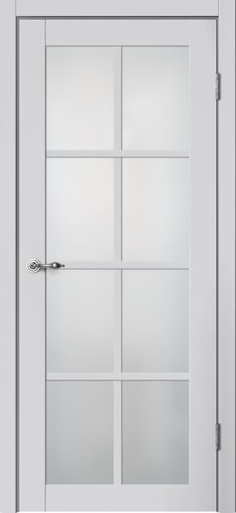 CLASSIC, C05, Эмалит серебристый, ПВХ, Распашная, Раздвижная, 700 x 2000 мм