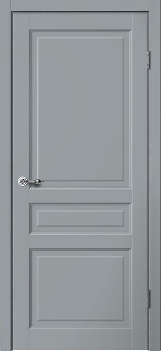 CLASSIC, C03, Эмалит серый, ПВХ, Распашная, Раздвижная, 900 x 2000 мм