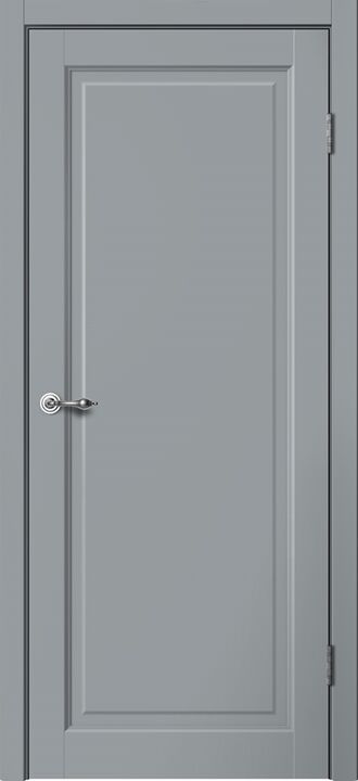 CLASSIC, C06, Эмалит серый, ПВХ, Распашная, Раздвижная, 700 x 2000 мм