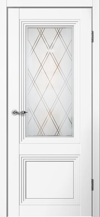 MONE, M03 ПО, Эмалит белый, ПВХ, Распашная, Раздвижная, 900 x 2000 мм