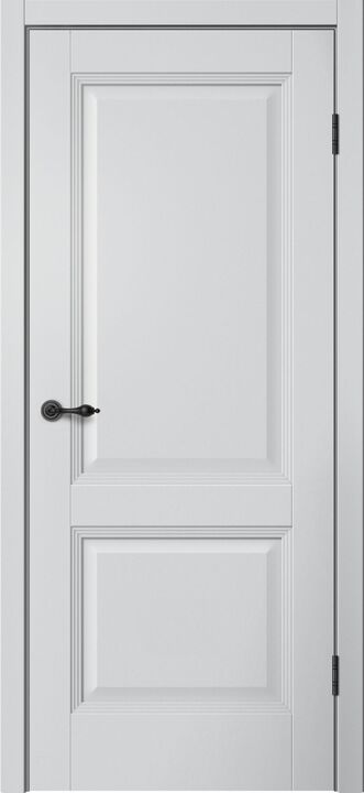 MONE, M72, Эмалит серебристый, ПВХ, Распашная, Раздвижная, 600 x 2000 мм