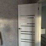 Межкомнатная дверь Белая с зеркалом от производителя FLYDOORS