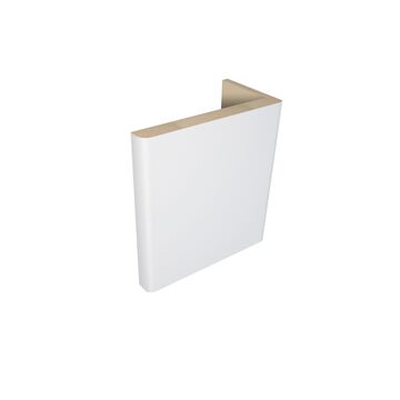 Наличник ЕВРОТЕЛЕСКОП Эмалит серебристый