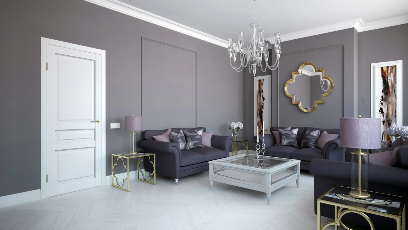 Межкомнатная дверь в стиле современной классики