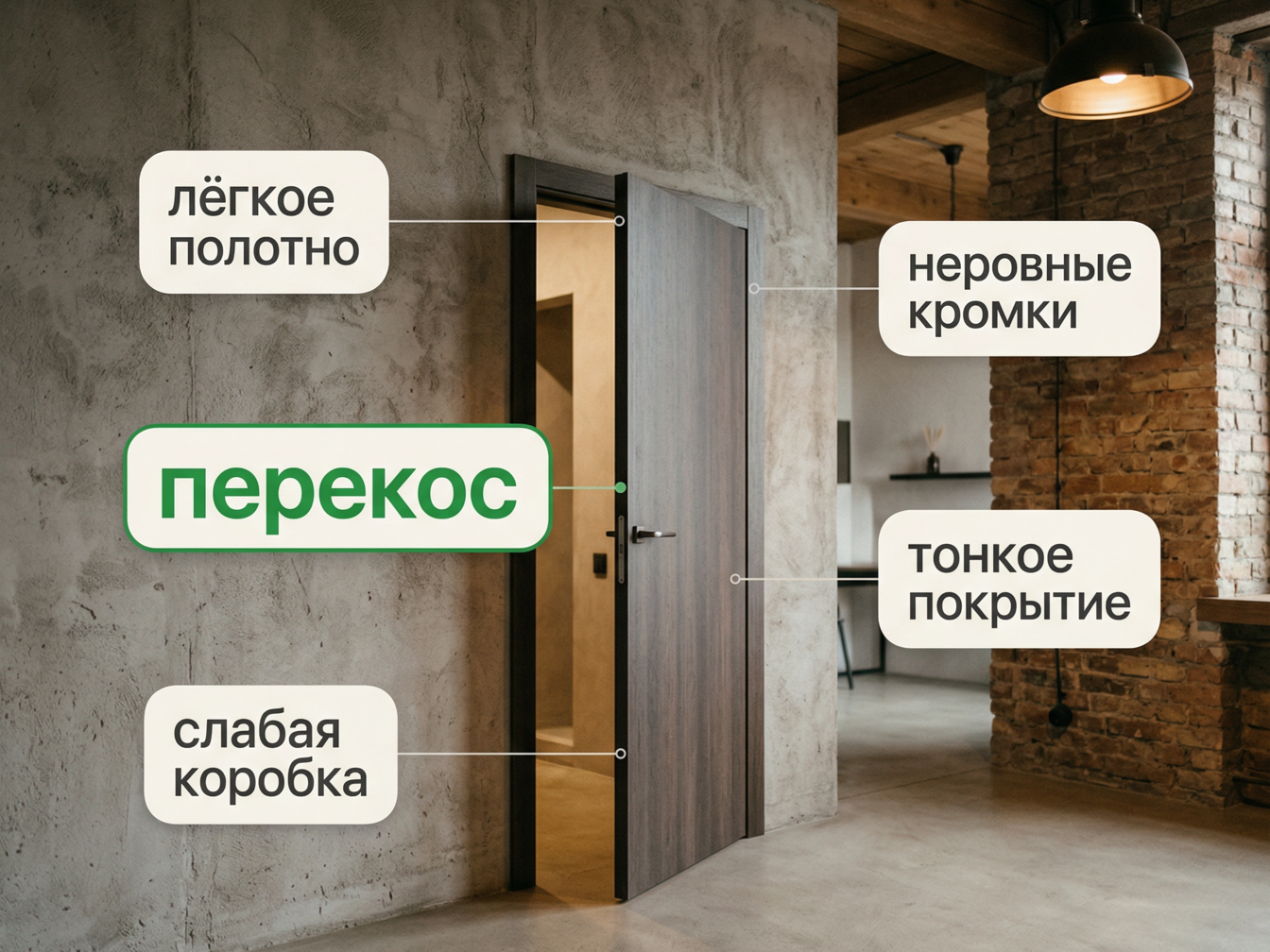 6 признаков двери, которая начнёт раздражать через год