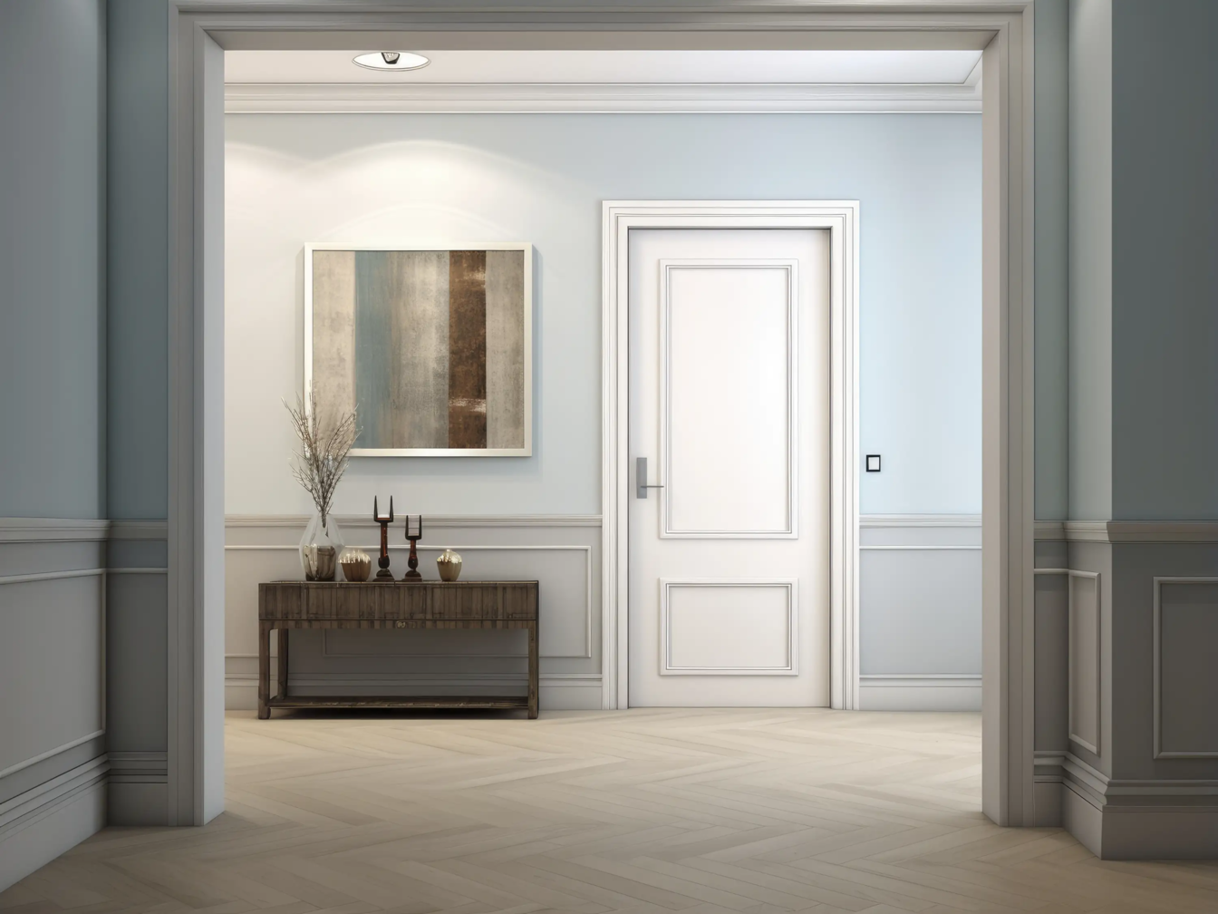 Белые межкомнатные двери