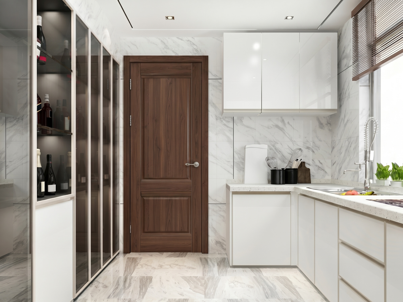 Межкомнатные двери Flydoors для ванной и кухни