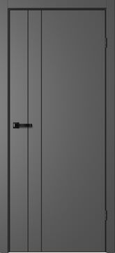 Тринити TR02, Серая, Черная, 600x2000 мм