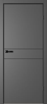 Тринити TR03, Серая, Черная, 800x2000 мм